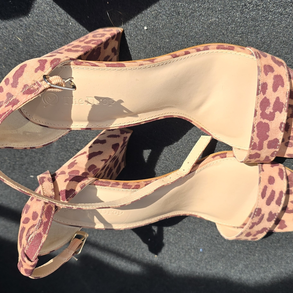 Brown and Tan Animal Print Heels
